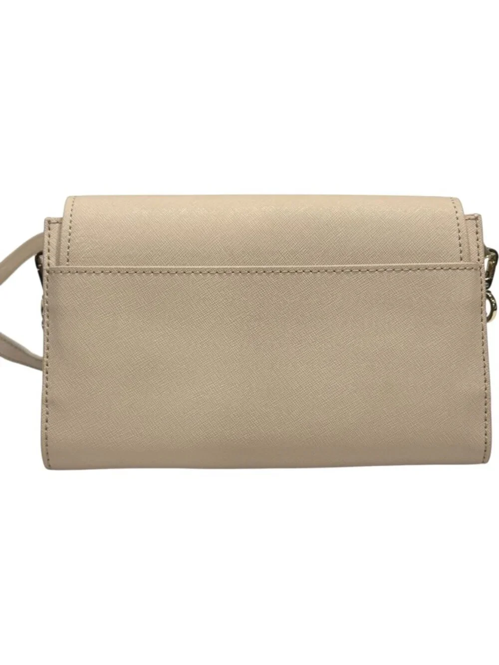 👜 Kate Spade Make It Mine Beige Shoulder Purse + Multiple Bonus Flaps (4)